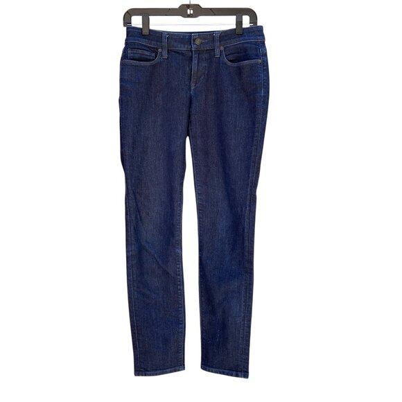 Ann Taylor LOFT dark blue curvy skinny jeans - Picture 1 of 9